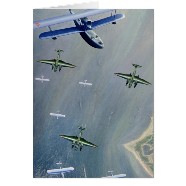 Cartão Hidroavião, 1933 (Frente)