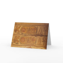 Hieroglifos Faraônicos, imagem do Templo de Karnak