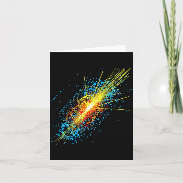 Cartão Higgs Boson Particle Quantum Theory Sci Fi Shirt F (Frente)