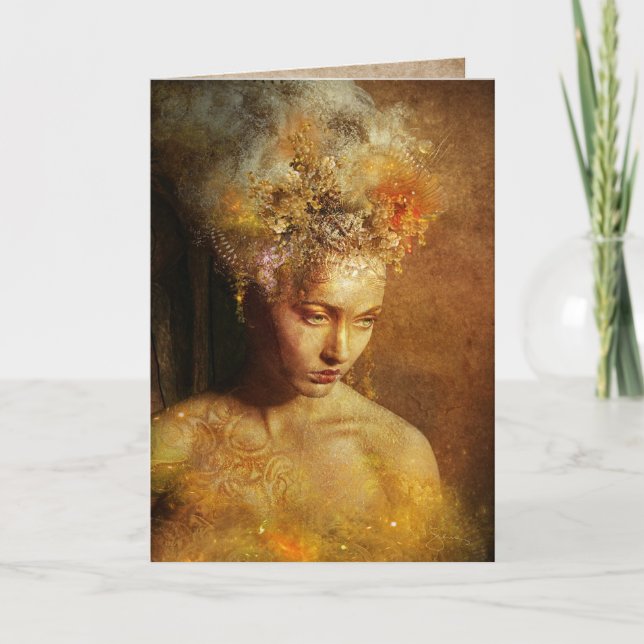 Cartão High Priestess of Earth (Frente)