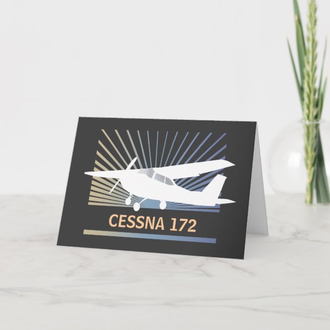 Cartão High Wing Aircraft (Frente)