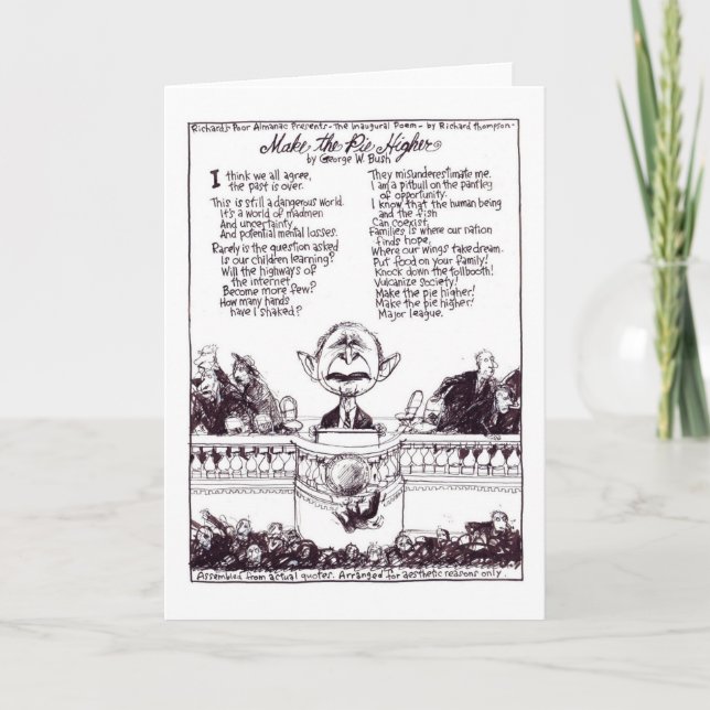 Cartão Higher Pie Card (Frente)