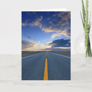 Cartão Highway at Sunrise Day