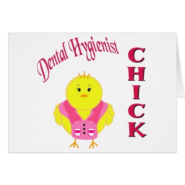 Cartão Higienista dental (Frente Horizontal)