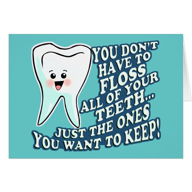 Cartão Higienista dental do dentista (Frente Horizontal)