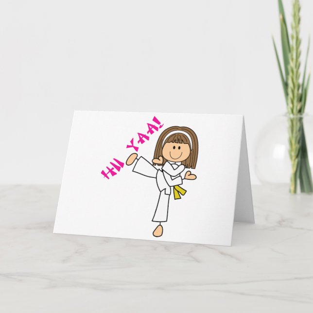 Cartão Hii Yaa Karate (Frente)