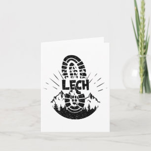 Cartão Hiker Lech Vorarlberg Áustria Férias