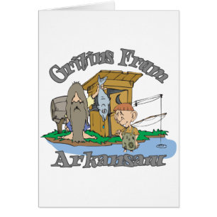 Cartão Hillbilly de Arkansas