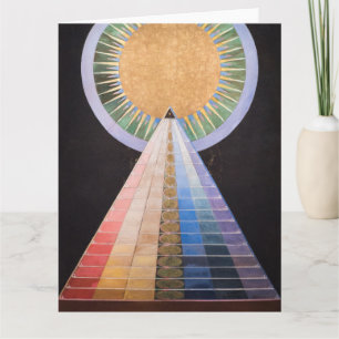 Cartão Hilma Af Klint, Altarpart No.1, Abstrato Art