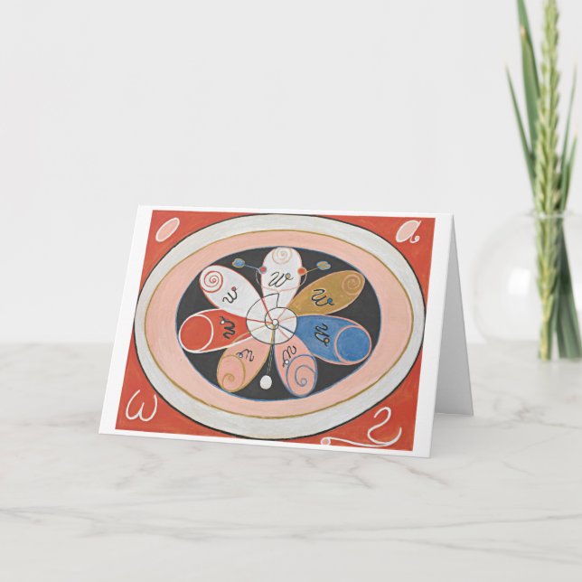 Cartão Hilma af Klint card (Frente)