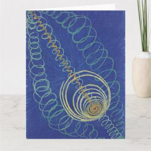 Cartão Hilma Af Klint, Primordial Chaos No16 Abstrato Art