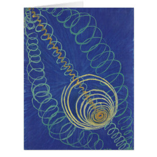 Cartão Hilma Af Klint, Primordial Chaos No16 Abstrato Art