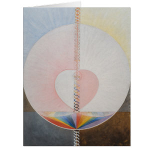 Cartão Hilma Af Klint, The Dove No.25, Abstrato Art