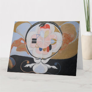 Cartão Hilma Af Klint, The Evolution No.13, Abstrato Art