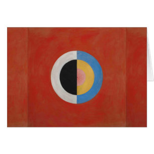 Cartão Hilma Af Klint, The Swan No.17, Abstrato Art