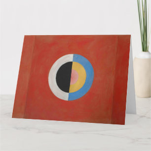 Cartão Hilma Af Klint, The Swan No.17, Abstrato Art
