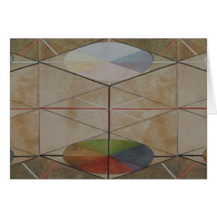 Cartão Hilma Af Klint, The Swan No.23, Abstrato Art