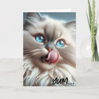 Himalayan Cat Birthday Humor