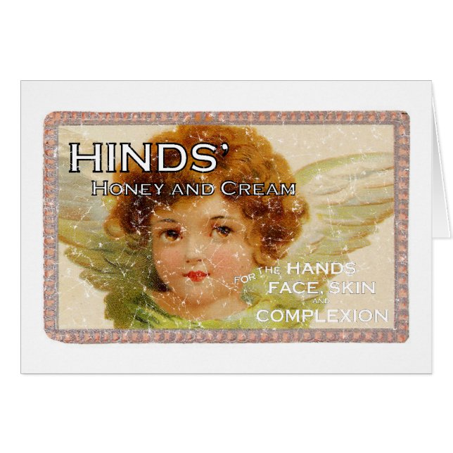 Cartão Hinds-1893 - angustiado (Frente Horizontal)
