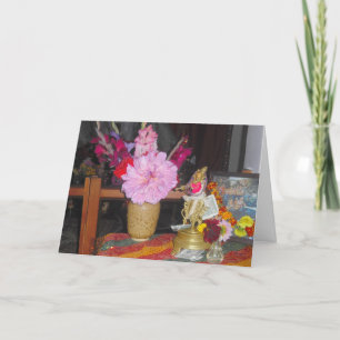 Cartão Hindu Alter Card
