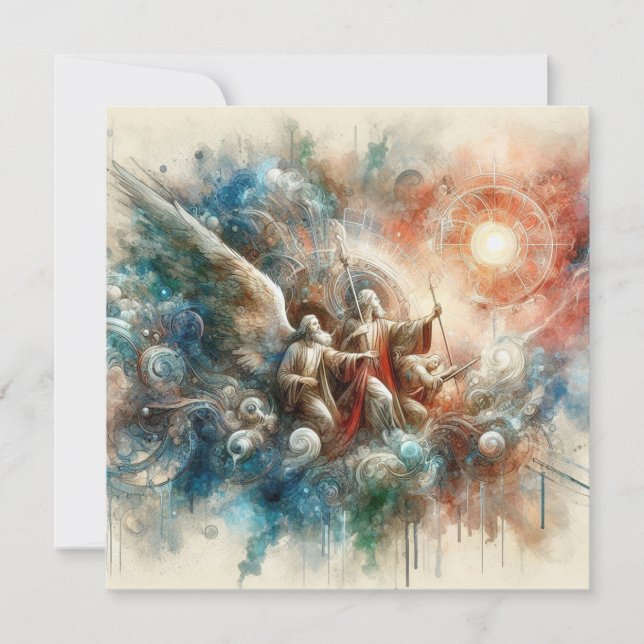 Cartão Hino da Serenidade (Frente)