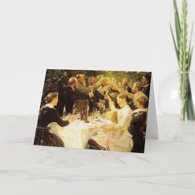 Cartão Hip Hip Hurrah! Birthday (Frente)