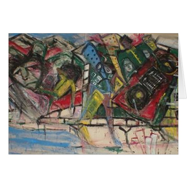 CARTÃO HIP HOP MURAL (Frente Horizontal)