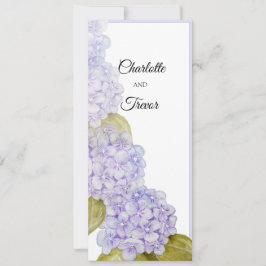 Cartão Hipóteses De Azul Violeta