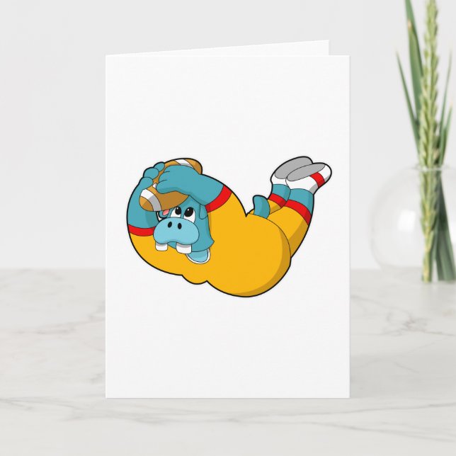 Cartão Hippo no Futebol (Frente)