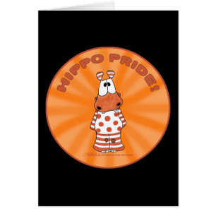 Cartão Hippo Pride Starburst