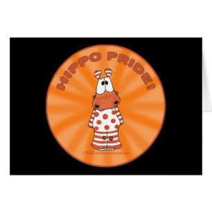 Cartão Hippo Pride Starburst