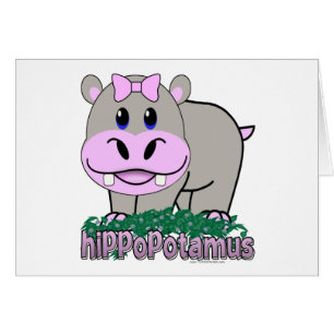 Cartão Hippopotamus
