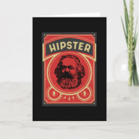 Hipster Marx - Poster retro