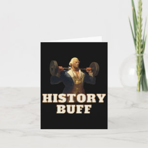 Cartão História Buff George Washington 4° De Julho