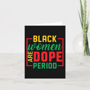 Cartão História Negra Mês Melanina Mulheres Negras São Dr