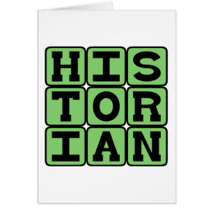 Cartão Historiador, Guardião da História