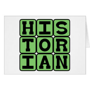 Cartão Historiador, Guardião da História