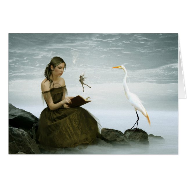 Cartão histórias do tempo da cama (Frente Horizontal)