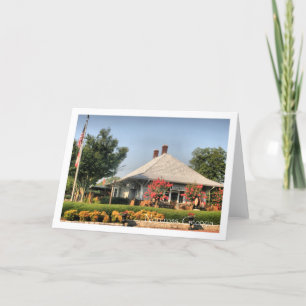 Cartão Historic Norcross: depósito de trem