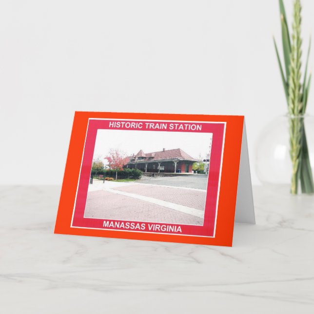 CARTÃO HISTORIC TRAIN STATION (Frente)