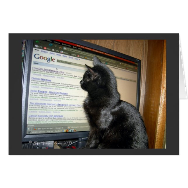 Cartão Hmmmmmm.... (Frente Horizontal)