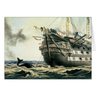 Cartão HMS Agamemnon que coloca o cabo atlântico