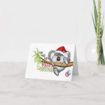 Ho Ho Feliz Natal Koala