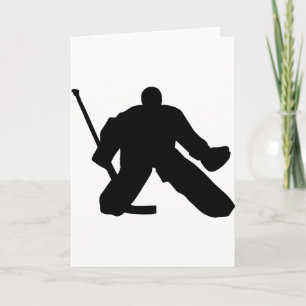 Cartão Hockey - Goalie