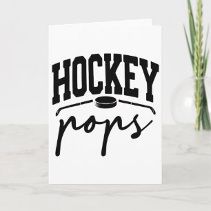Cartão Hockey Pops Família de Hockey Combinando