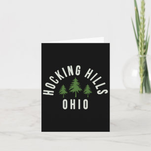 Cartão Hocking Colinas State Park Ohio Souvenir Hiking