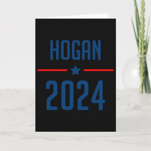 Cartão Hogan Larry Hogan Presidente Republicano Patriota