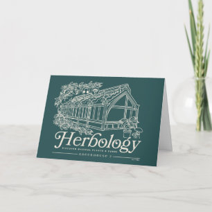 Cartão HOGWARTS™ Herbology Greenhouse