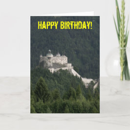 Cartão Hohenwerfen Castle