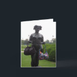 Cartão Hold my bags please? ~ Greeting / Note Card<br><div class="desc">NOTE CARD SIZE IS USED AS DEFAULT EASY OPTION TO CHANGE TO GREETING CARD (LARGER). The more you order the more you save money, even when you mix with different designs. SATISFACTION GUARANTEED OR MONEY BACK! Change background to any color, size, paper or shape on most designs and products. You...</div>